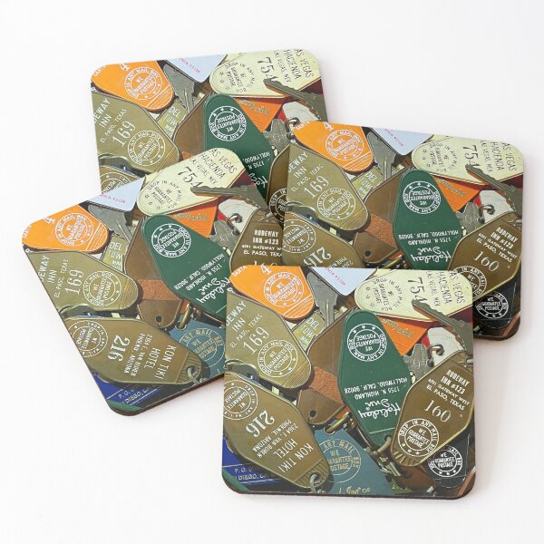 Item preview, Vintage Hotel Keys designed and sold by TheMightyEye.