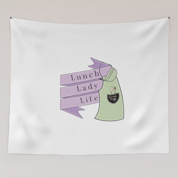 Item preview, Lunch Lady Life designed and sold by TheMumShop.