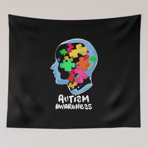 Artikelvorschau, Autism Awareness Mind Puzzle Geschenk entworfen und verkauft von TTFMerch.