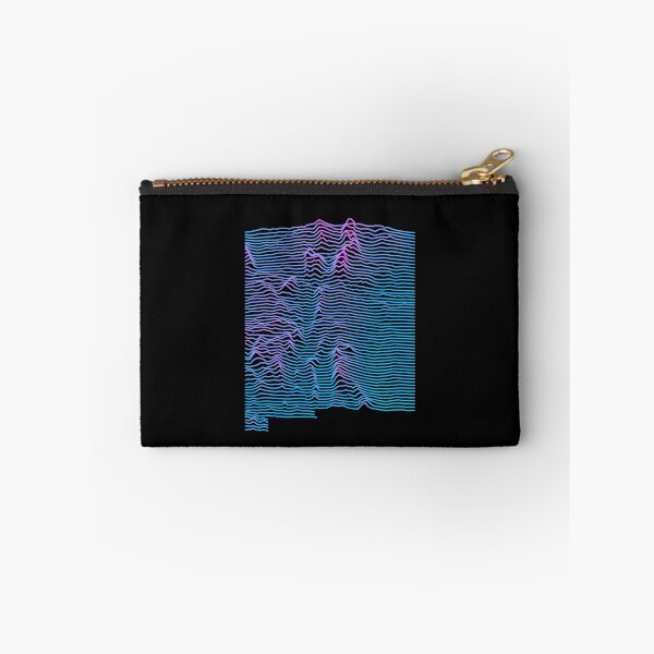 Item preview, Retro New Mexico Elevation Map Synthwave designed and sold by cstats.