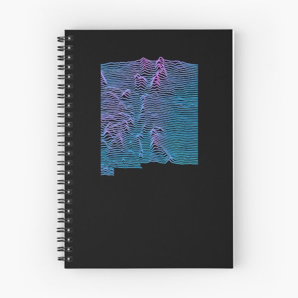 Item preview, Retro New Mexico Elevation Map Synthwave designed and sold by cstats.
