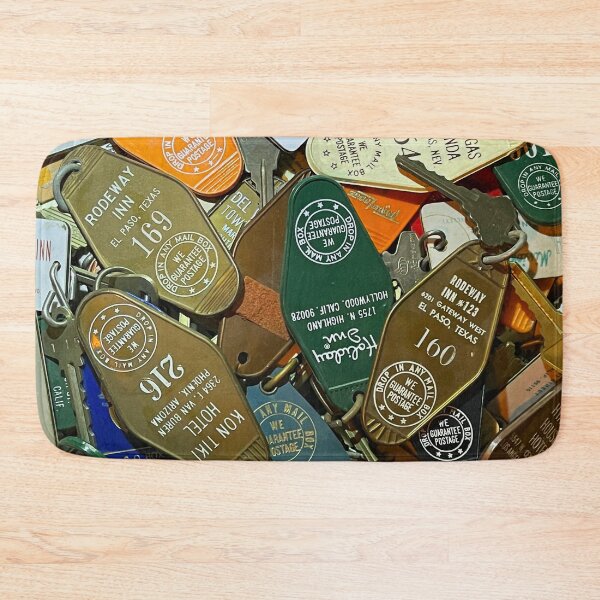 Item preview, Vintage Hotel Keys designed and sold by TheMightyEye.