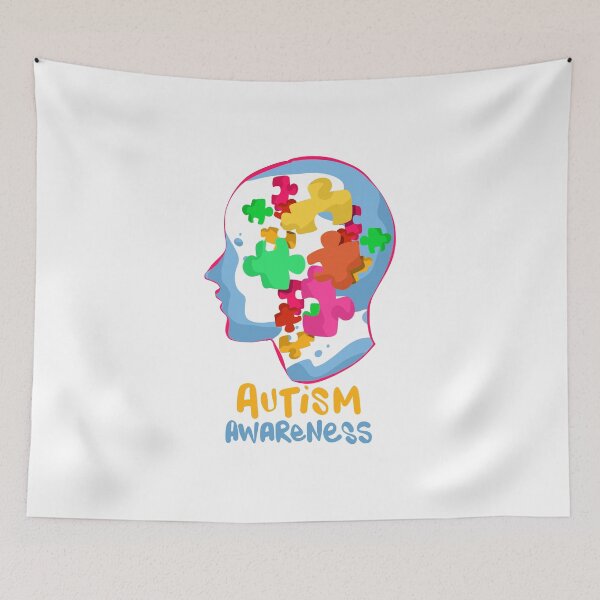 Artikelvorschau, Autism Awareness Mind Puzzle Geschenk entworfen und verkauft von TTFMerch.