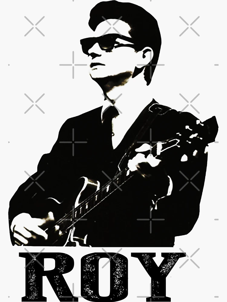 Black Roy Orbison Logo Koozie