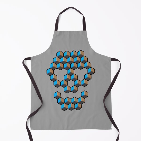 Item preview, Honeycomb Skull, earth and Sky designed and sold by Radial Designs.