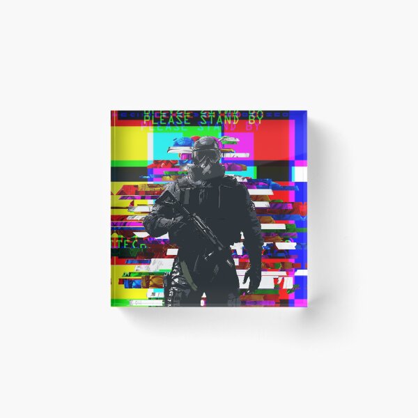 Mute R6S Acrylic Block