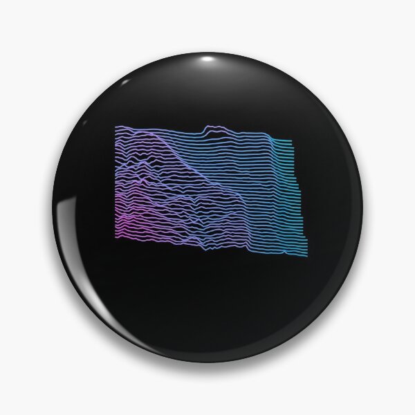 Item preview, Retro North Dakota Elevation Map Synthwave designed and sold by cstats.