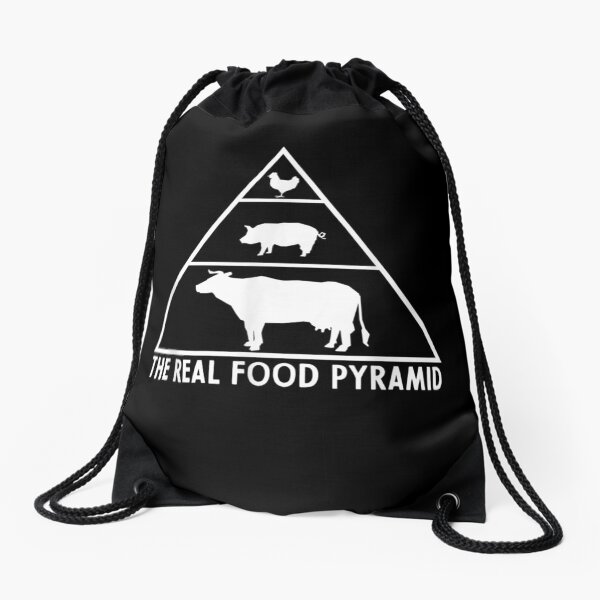 Item preview, The Real Food Pyramid For Carnivores  designed and sold by beatabea.