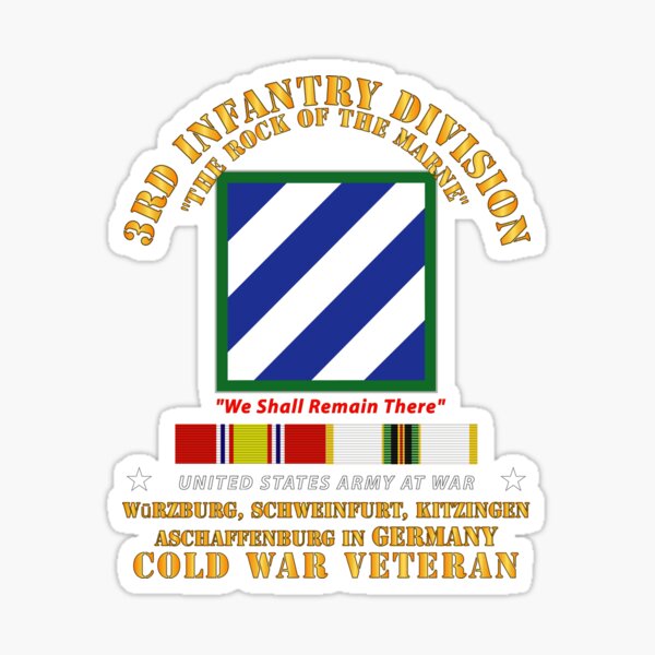 Item preview, Army - 3rd ID - Germany w Cold War SVC designed and sold by Military Insignia Products.