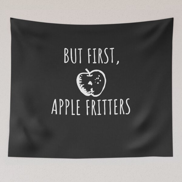 Item preview, But First, Apple Fritters Donut Gift designed and sold by EricJP.