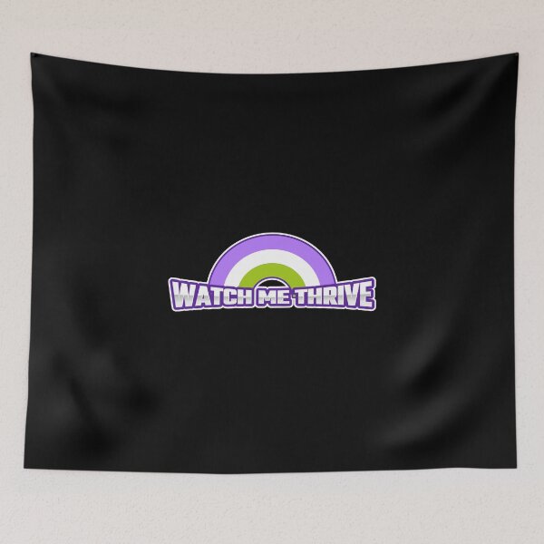 Item preview, Watch Me Thrive- Genderqueer Pride designed and sold by InfiniteParker.