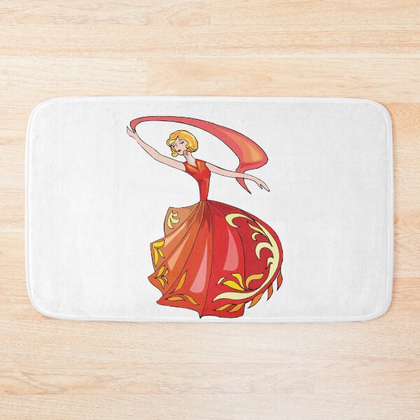 Item preview, Cute Girl Dancing with wedding dress designed and sold by iTrending.