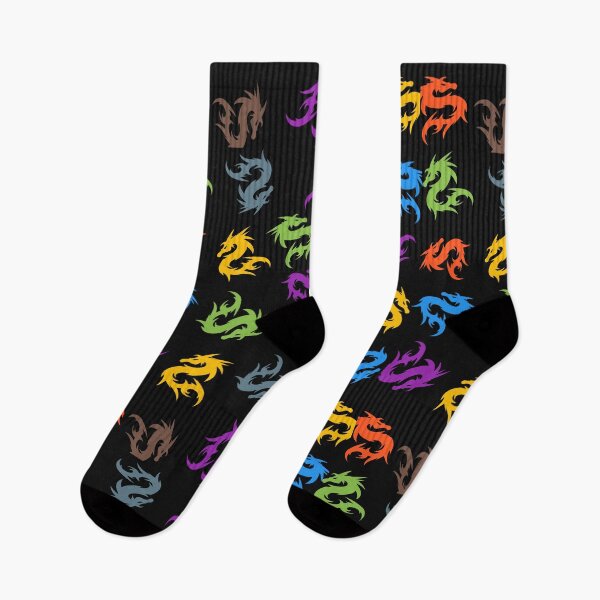 Aperçu de l'œuvre MOTIF DE DRAGON CHINOIS COLORÉ ET FANTASTIQUE créée et vendue par samArtline.