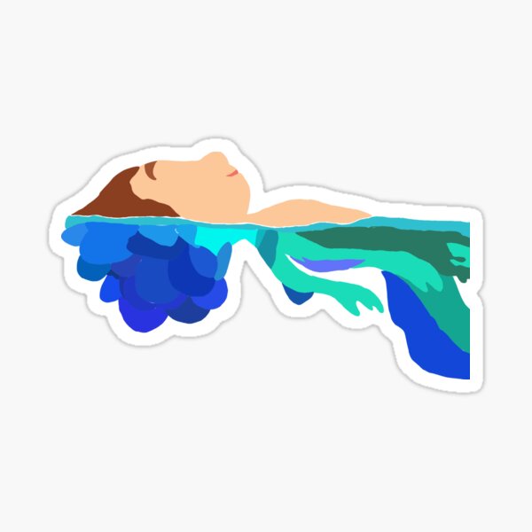 Luca In The Water Sticker For Sale By Mlissydesigns Redbubble