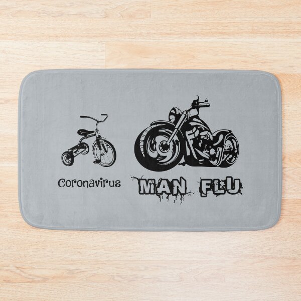 Item preview, Coronavirus COVID-19 Man Flu Bikes Comparison designed and sold by BOLD-Australia.