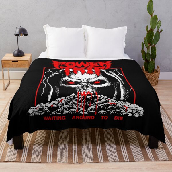 Item preview, Power Trip Waiting Around To Die Classic Retro T designed and sold by QLDBVYT.