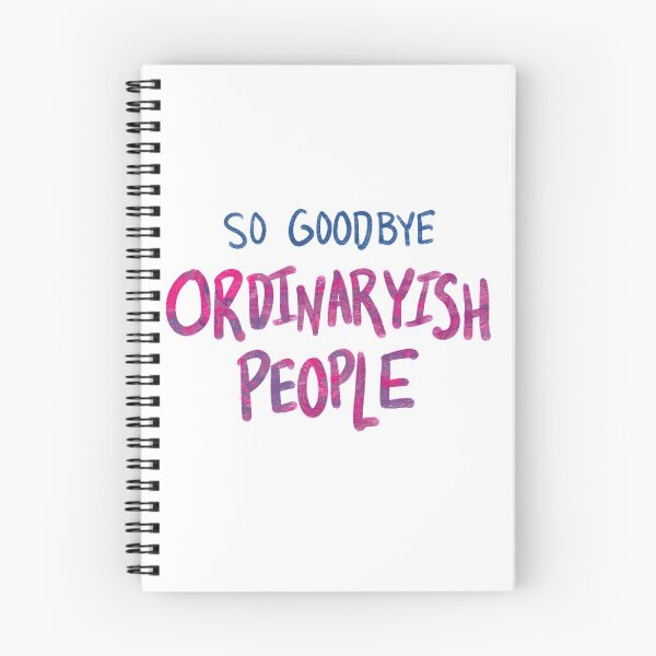 Item preview, So Goodbye Ordinaryish People designed and sold by salmonsoul.