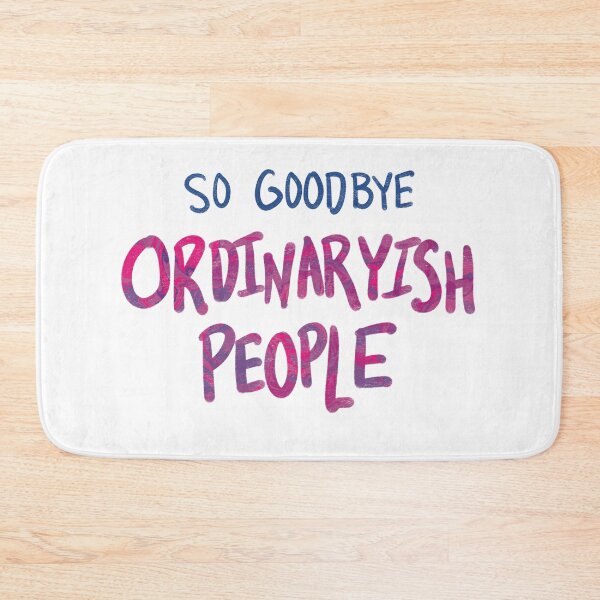 Item preview, So Goodbye Ordinaryish People designed and sold by salmonsoul.