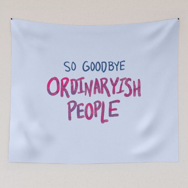 Item preview, So Goodbye Ordinaryish People designed and sold by salmonsoul.