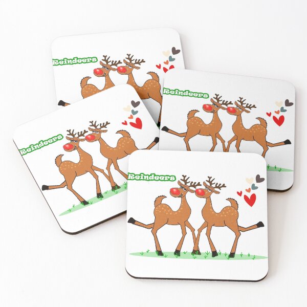 Item preview, Reindeers  designed and sold by Shirley cute art .