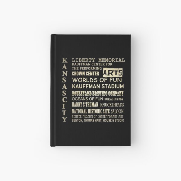 Kansas City Famous Landmarks Hardcover Journal