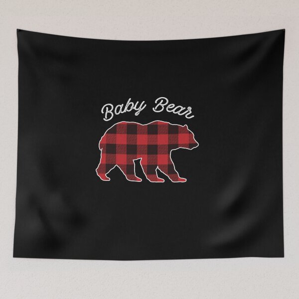 Item preview, Baby Bear - Red Plaid Christmas Pajama Family Gift designed and sold by DavisHasari.