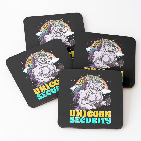 Item preview, Awesome Unicorn Security Rainbow Mythical Animal designed and sold by perfectpresents.