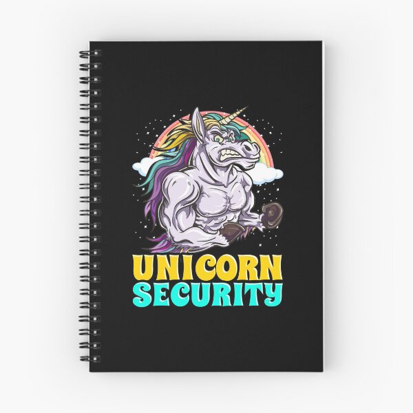 Item preview, Awesome Unicorn Security Rainbow Mythical Animal designed and sold by perfectpresents.