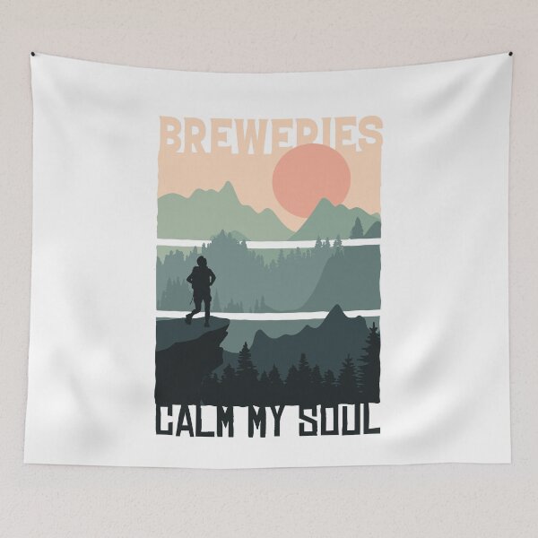 Item preview, Breweries Calm My Soul designed and sold by RedQuality.