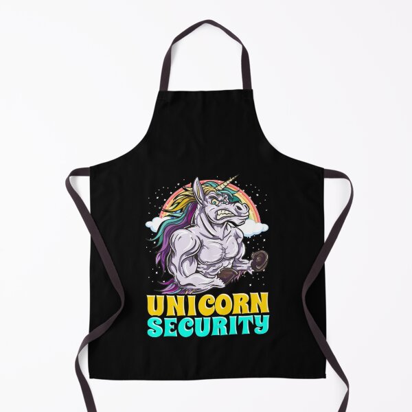 Item preview, Awesome Unicorn Security Rainbow Mythical Animal designed and sold by perfectpresents.