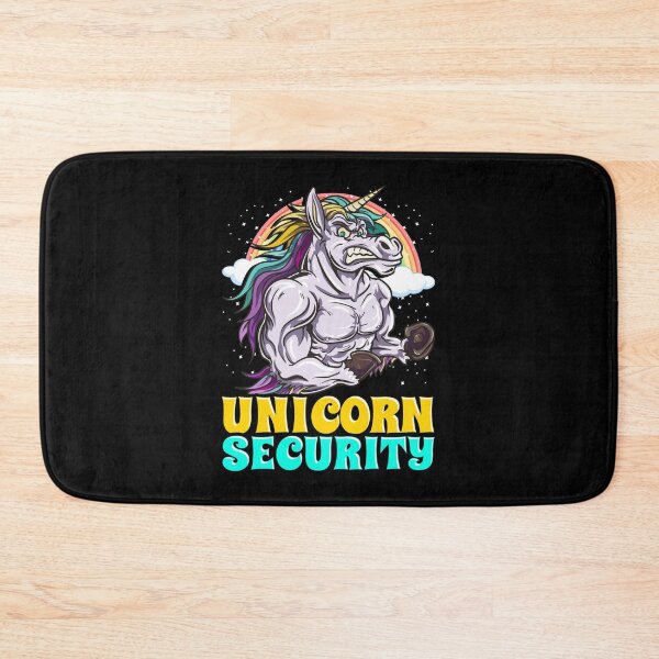 Item preview, Awesome Unicorn Security Rainbow Mythical Animal designed and sold by perfectpresents.