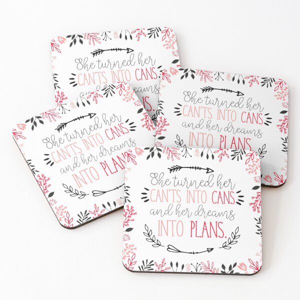 Item preview, She turned her can'ts into cans designed and sold by PeppermintCreek.