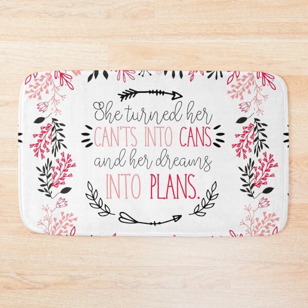 Item preview, She turned her can'ts into cans designed and sold by PeppermintCreek.