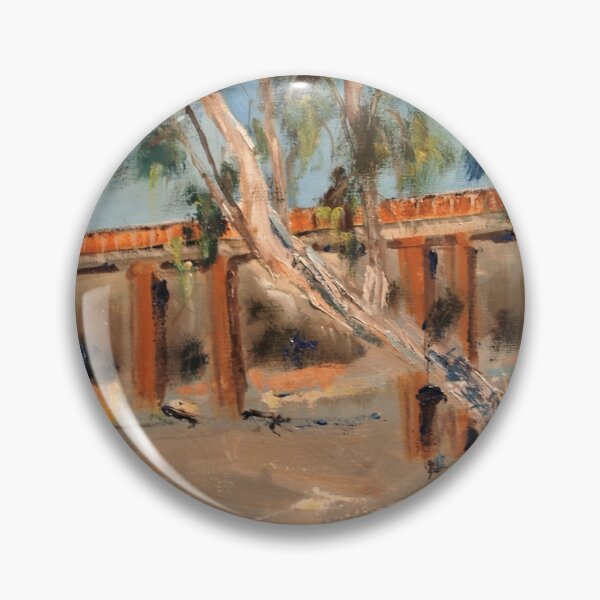 Item preview, Bridge across the Murray at Echuca VIC designed and sold by Margaret Watkins.