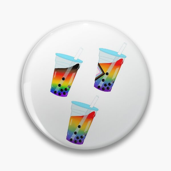 Item preview, LGBTea+ Bubble Tea Set designed and sold by KazsStickerShop.