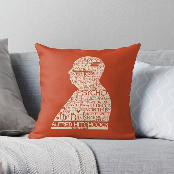 Alfred Hitchcock Presents... Throw Pillow