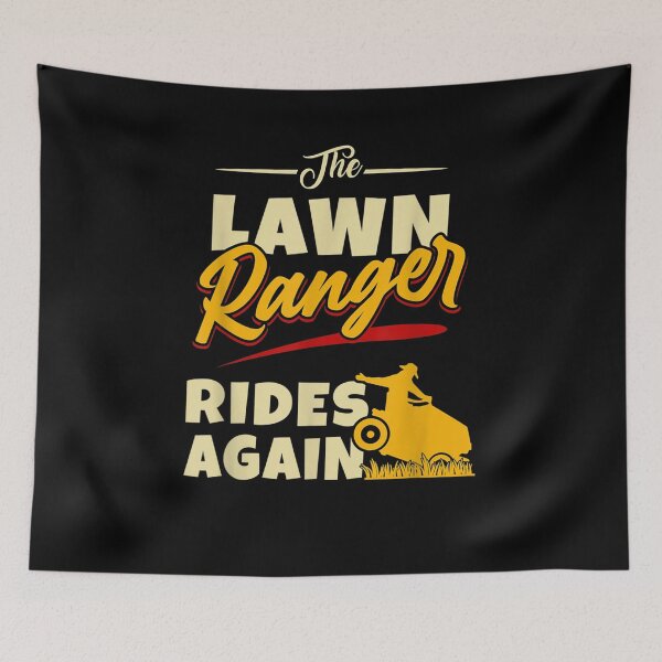 Item preview, The Lawn Ranger Rides Again Lawn Enforcement Officer Garden  designed and sold by beatabea.