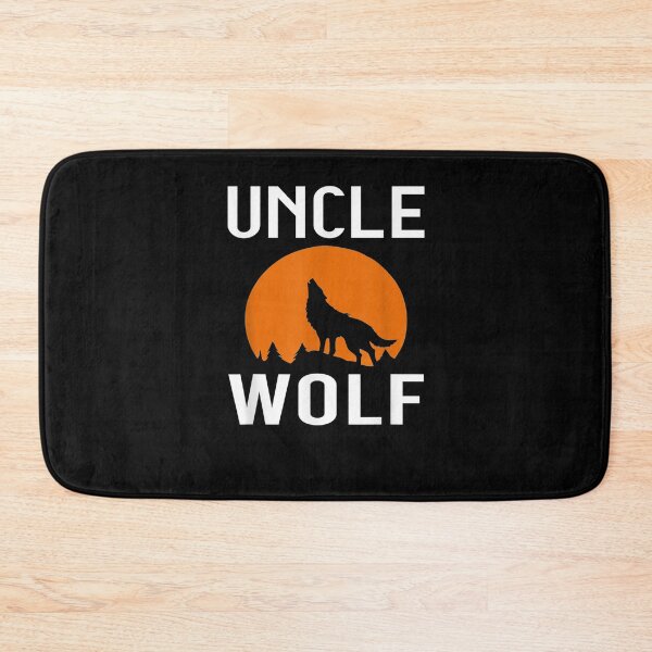 Item preview, Mens Wolves With Moon Funny Family Matching Uncle Wolf  designed and sold by beatabea.
