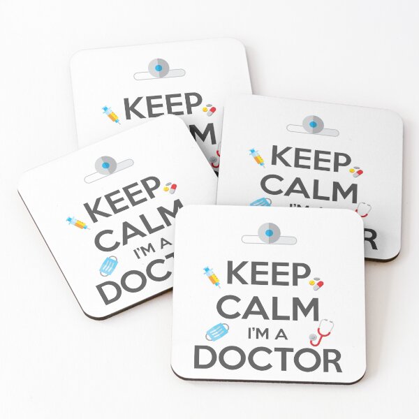 Item preview, Keep Calm I'm a Doctor designed and sold by johnnyp1975.