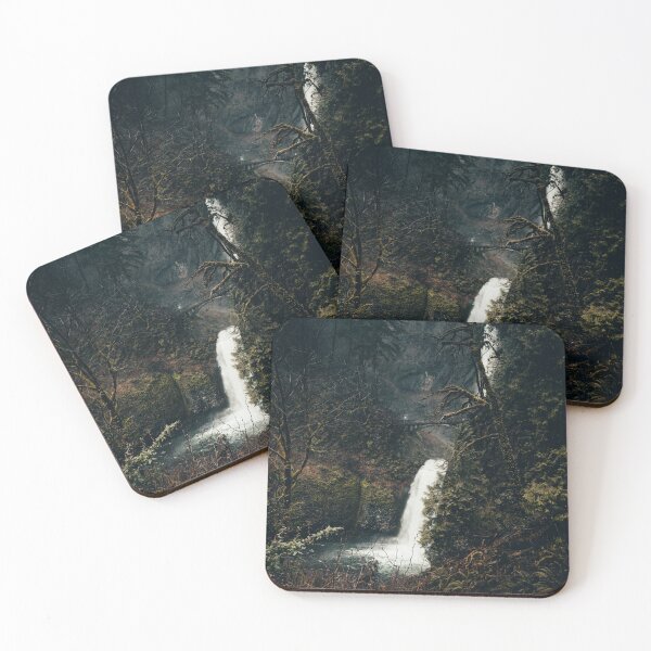 Item preview, Woods through Multnomah falls designed and sold by juliobarrera.