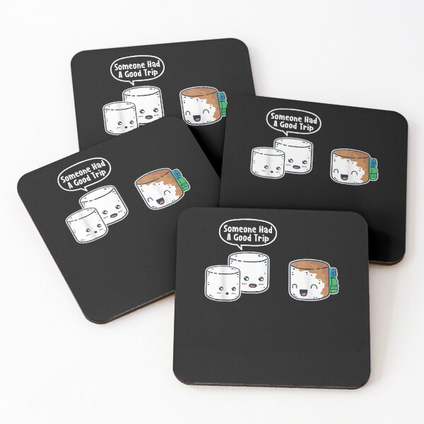 Item preview, Cute Hiking Marshmallow On A Camping Trip  designed and sold by beatabea.