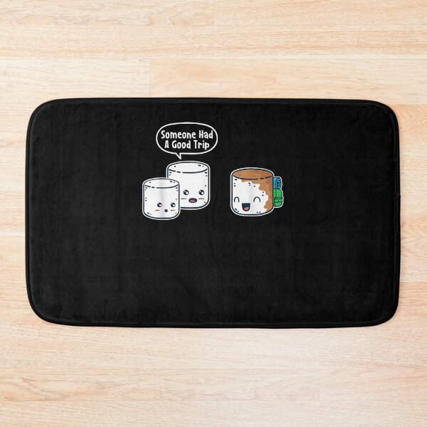 Item preview, Cute Hiking Marshmallow On A Camping Trip  designed and sold by beatabea.