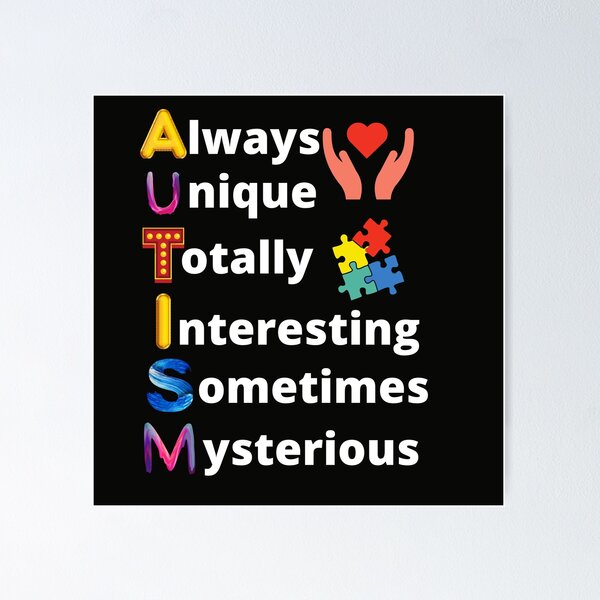Item preview, Autism Awareness Meaning designed and sold by BhavyaBathla.