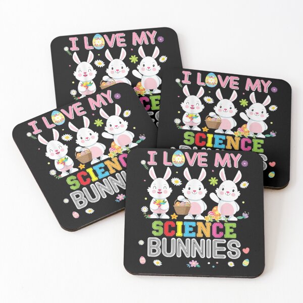 Item preview, I Love My Science Bunnies Easter Peeps Teacher Egg Hunting  designed and sold by beatabea.