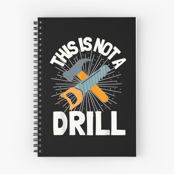 Item preview, This Is Not A Drill Funny Construction  designed and sold by beatabea.