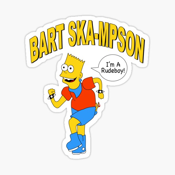 Item preview, Bart Ska-Mpson designed and sold by merle22weinberg.