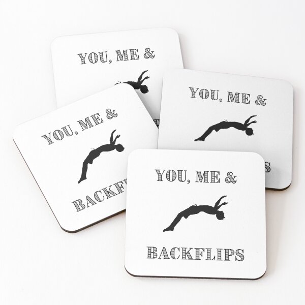 Item preview, You, Me & Backflips Gymnast Gymnastics Acrobat  designed and sold by daguilon.
