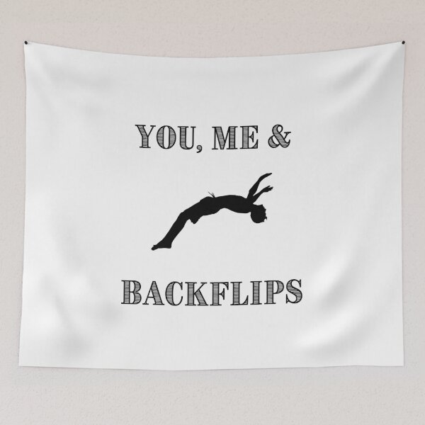 Item preview, You, Me & Backflips Gymnast Gymnastics Acrobat  designed and sold by daguilon.