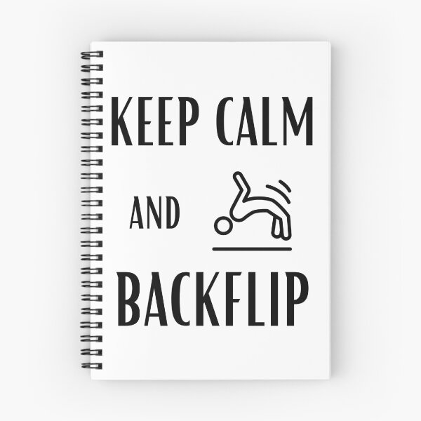 Item preview, Keep Calm And Backflip Gymnast Gymnastics Acrobat  designed and sold by daguilon.