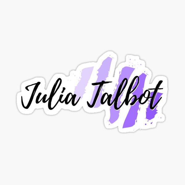Julia Talbot Sticker